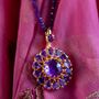 Amethyst Statement Pendant, thumbnail 1 of 3