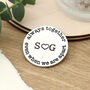 Always Together Personalised Pewter Message Token, thumbnail 2 of 7