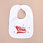 1st Birthday Baby Bib, thumbnail 2 of 5