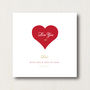 Personalised Dad's Valentine's Card, thumbnail 2 of 2