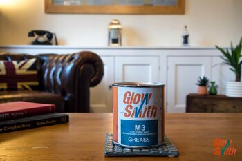 Grease Tin Candle: Spiced Orange | Mens Car Gift, 3 of 3