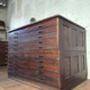 1944 Oak Architects Plan Chest, thumbnail 4 of 5
