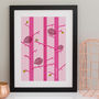 Personalised Birds Family Print, thumbnail 4 of 10