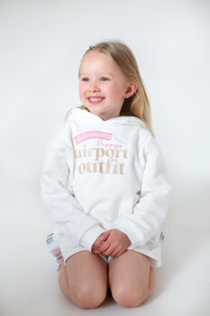'Airport Outfit' Personalised Embroidered Sweatshirt, 6 of 10