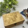 Personalised Wooden Stag Cufflink And Watch Box, thumbnail 9 of 9