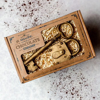 Chocolate Key And Padlock Gift Box, 5 of 12