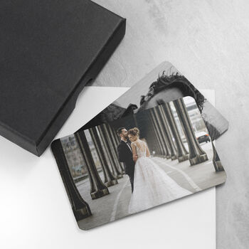 Personalised Favourite Memory Metal Wallet Insert, 8 of 11