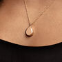 Teardrop Urn Ashes Necklace – 18 K Rose Gold Plate, thumbnail 5 of 9