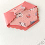 New Baby Girl Floral Nappy Card, thumbnail 8 of 12