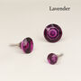 G Decor Coloured Faceted Glass Crystal Door Knobs, thumbnail 3 of 12