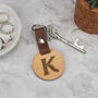 Personalised Wooden Initial Keyring, thumbnail 2 of 6