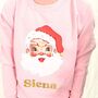 Children's Retro Santa Sweater, thumbnail 1 of 4