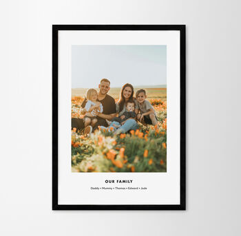 Custom Made Personalised Photo Gift Print, 12 of 12
