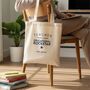 Teacher 'You Are An Educational Rockstar' Tote Shopping Bag, thumbnail 4 of 5