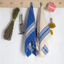 Personalised Christmas Napkin Gift Set, Handwoven Tea Towels, thumbnail 12 of 12