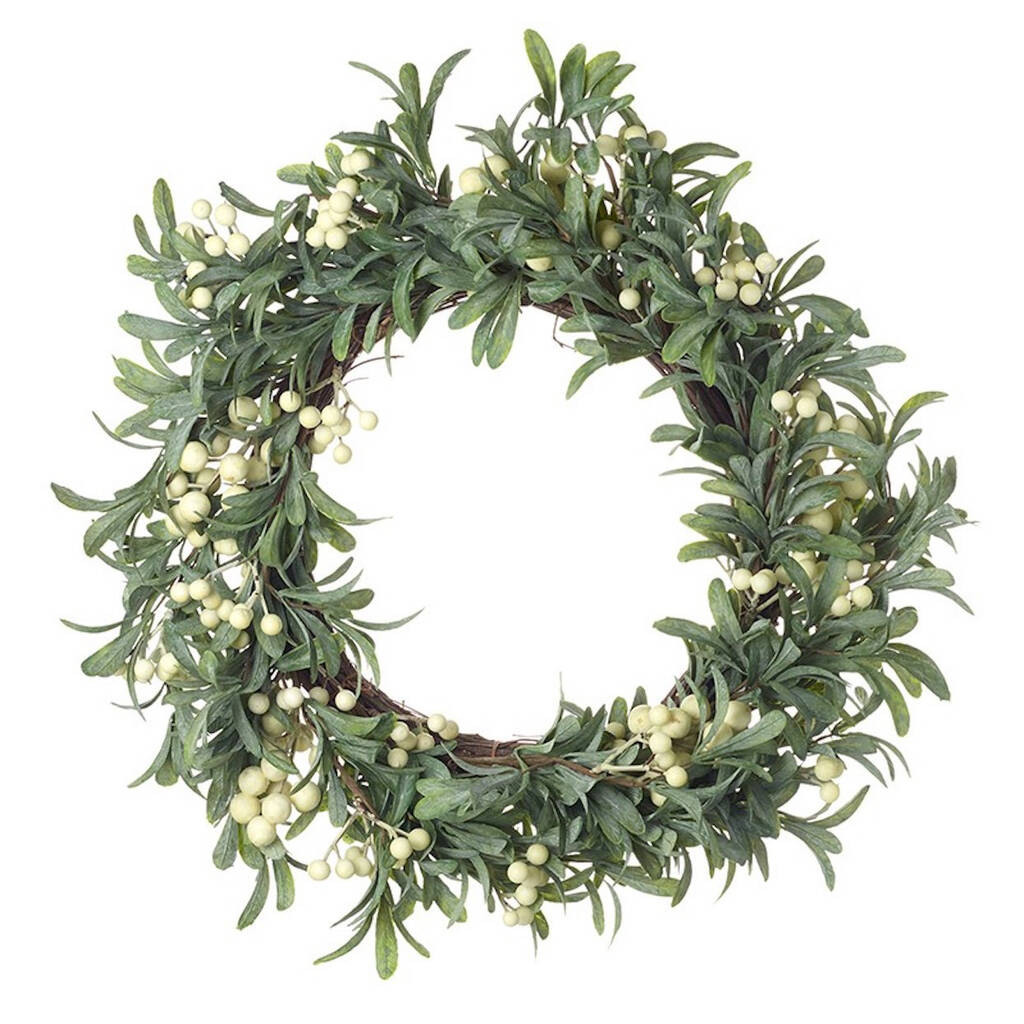 Christmas Giant Mistletoe Wreath By Pink Pineapple Home & Gifts