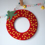 Custom Red Strawberry Letter Wall Hanging, thumbnail 7 of 7