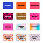 Personalised Metal Colourful Message Wallet Card, thumbnail 6 of 8