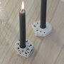 Flecked Terrazzo Candle Stick Holder, thumbnail 4 of 5