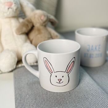 Personalised Children's Easter Bunny Mug, 2 of 8