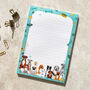 Dog Breeds Stationery Bundle, A5 Notepad And Six Folded Cards And Envelopes, thumbnail 4 of 7
