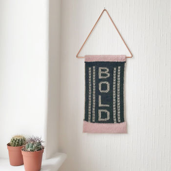 Motivational Wall Hanging, ' Be Bold ', 3 of 12