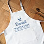 Personalised Chef Apron Cooking Gift, thumbnail 1 of 2