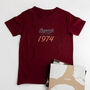 'Legends Are Born In' 50th Birthday T Shirt, thumbnail 1 of 6