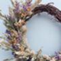 Dried Flower Natural Wreath, thumbnail 4 of 5