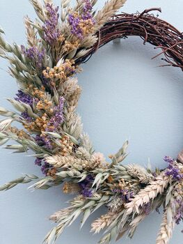 Dried Flower Natural Wreath, 4 of 5