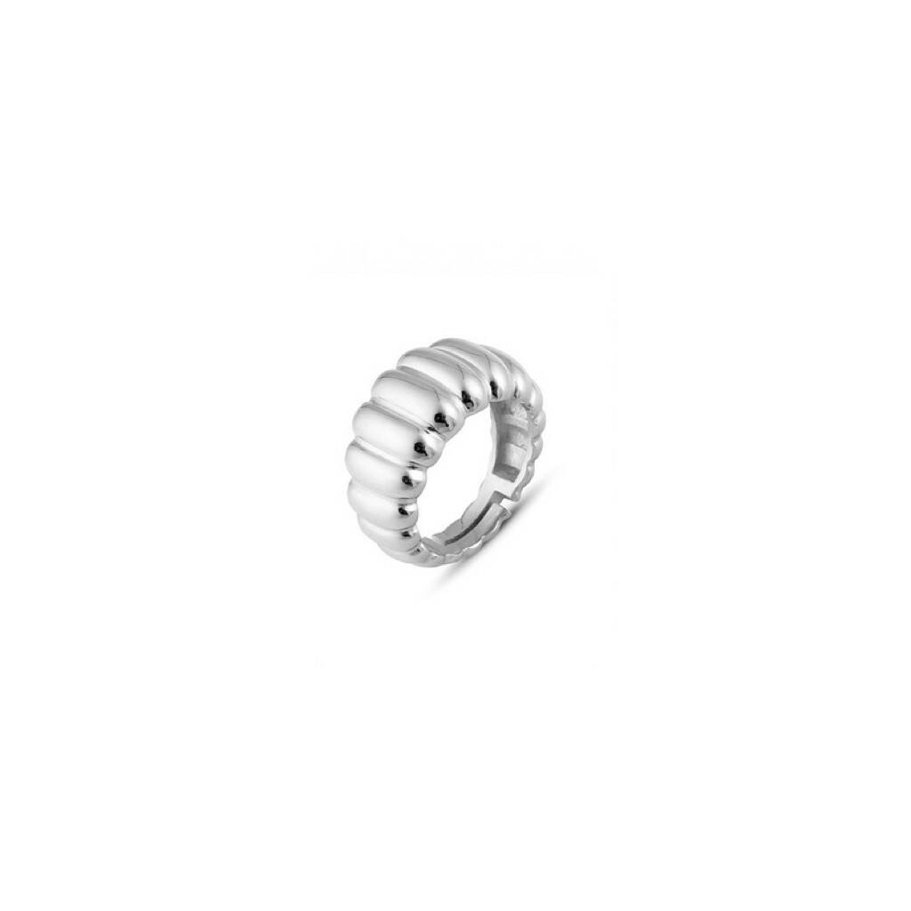 Chunky Sterling Silver Croissant Statement Ring By Spero London ...