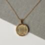 1966 60th Birthday Brass Threepence Coin Pendant, thumbnail 2 of 3