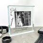Personalised Favourite Walk Dad Photo Solid Glass Token, thumbnail 1 of 6