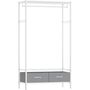 Heavy Duty Garment Rack With Drawers And Hanging Rail, thumbnail 8 of 8