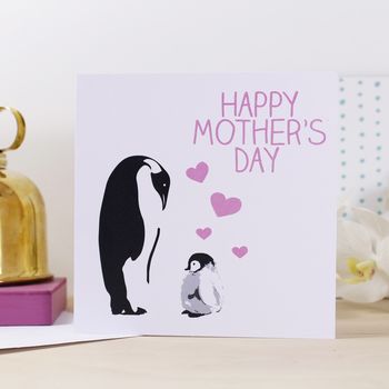 'Happy Mother's Day' Penguin Card, 3 of 3