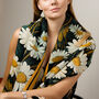 Sunflower Woven Scarf | Gift For Her | Friendship Gift Idea, thumbnail 1 of 12