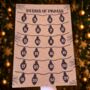 12/24 Days Custom Enamel Pin Advent Calendar And Pinboard, thumbnail 4 of 7