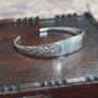 Botanical Vintage Sugar Tong Bangle, thumbnail 2 of 6