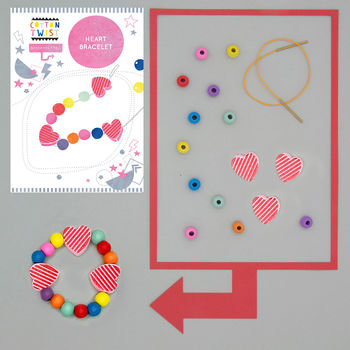 Make Your Own Heart Bracelet Kit, 2 of 4