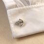 Anchor Cufflinks Nautical Silver Cufflinks For Men Maritime Gift Idea, thumbnail 6 of 6