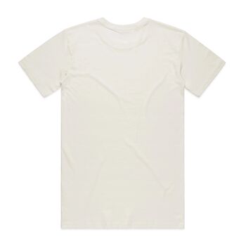 Hoy Classics Downtown Organic T Shirt Natural, 4 of 4