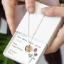Personalised Choose Your Delicate Birth Flower Necklace, thumbnail 3 of 12