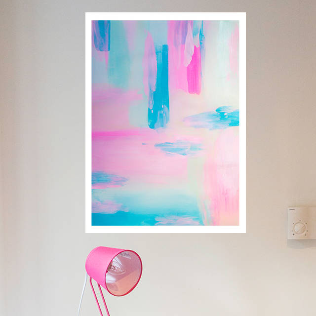 Colourful Art Print Wall Decor By Ruby and B