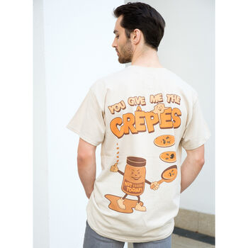 Give Me The Crêpes Men's Graphic T Shirt, 5 of 7