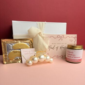 Luxury Maid Of Honour Proposal Box, 4 of 4