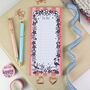 Whimsical To Do List Notepad, thumbnail 1 of 6