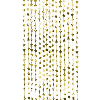 Gold Foil Star Shaped Curtain Decoration, 2 of 3