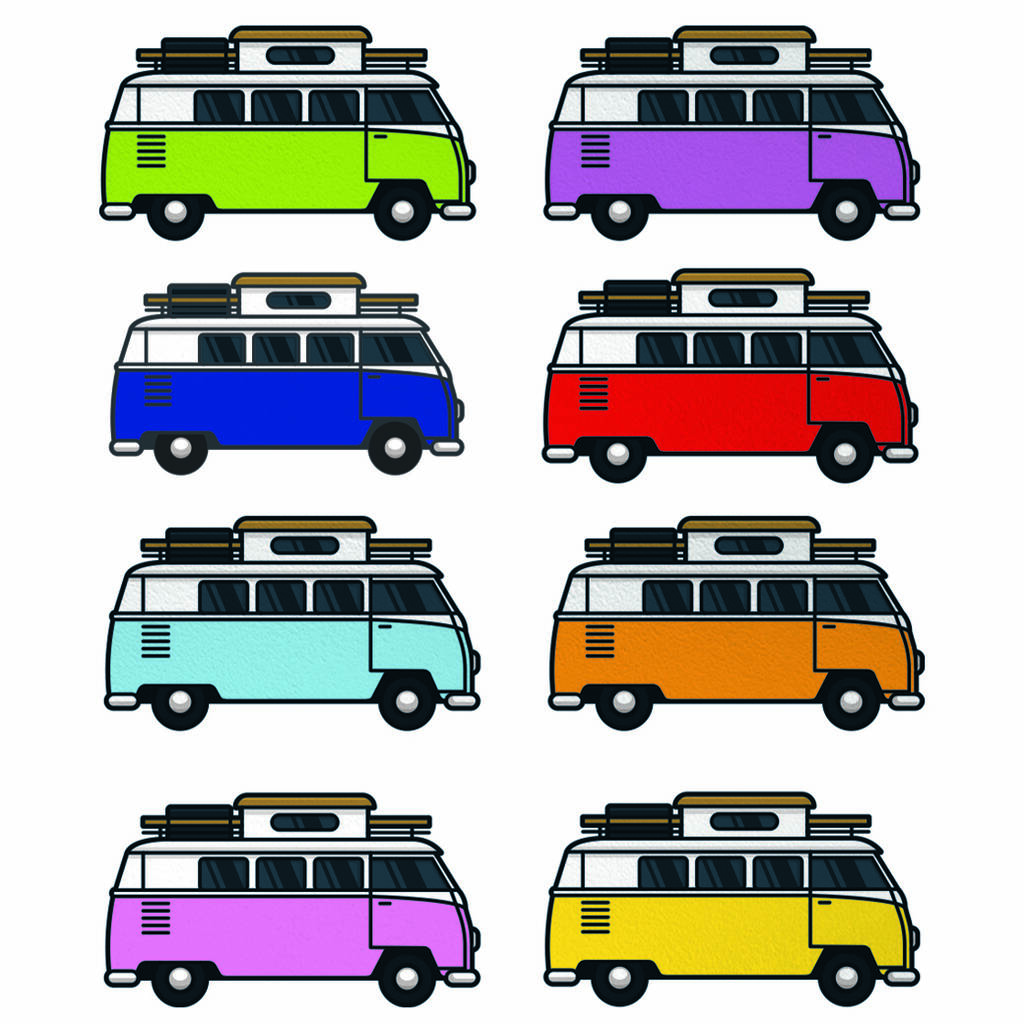 Personalised Campervan Wall Sticker For The Home By That's Nice That ...
