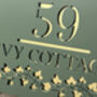 Personalised Ivy Design House Acrylic Number Sign, thumbnail 4 of 6