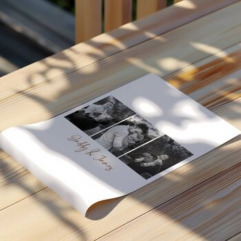 Personalised Daddy And Me Photo Print, 3 of 7
